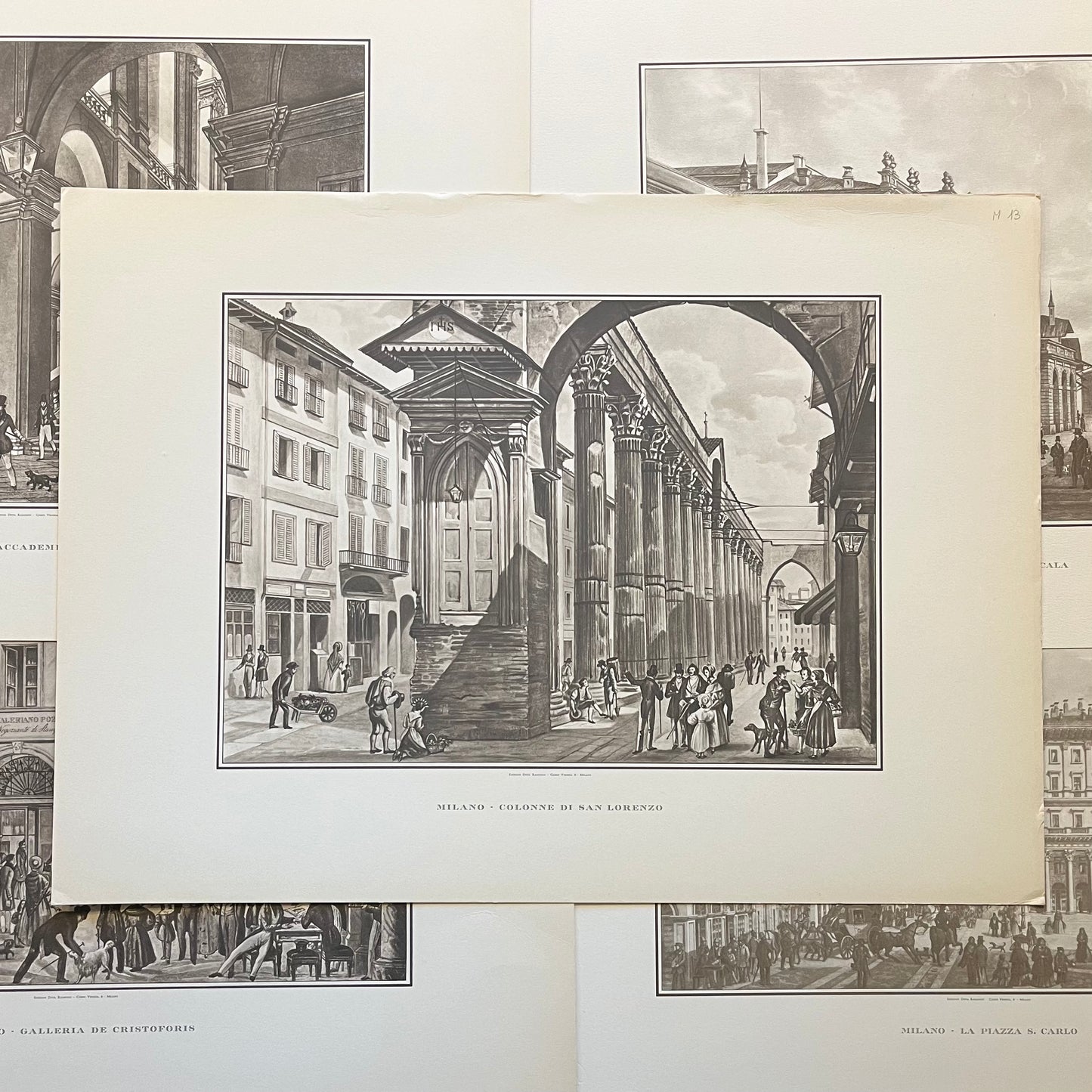 Milano, colonne di San Lorenzo - Edizioni Raimondi