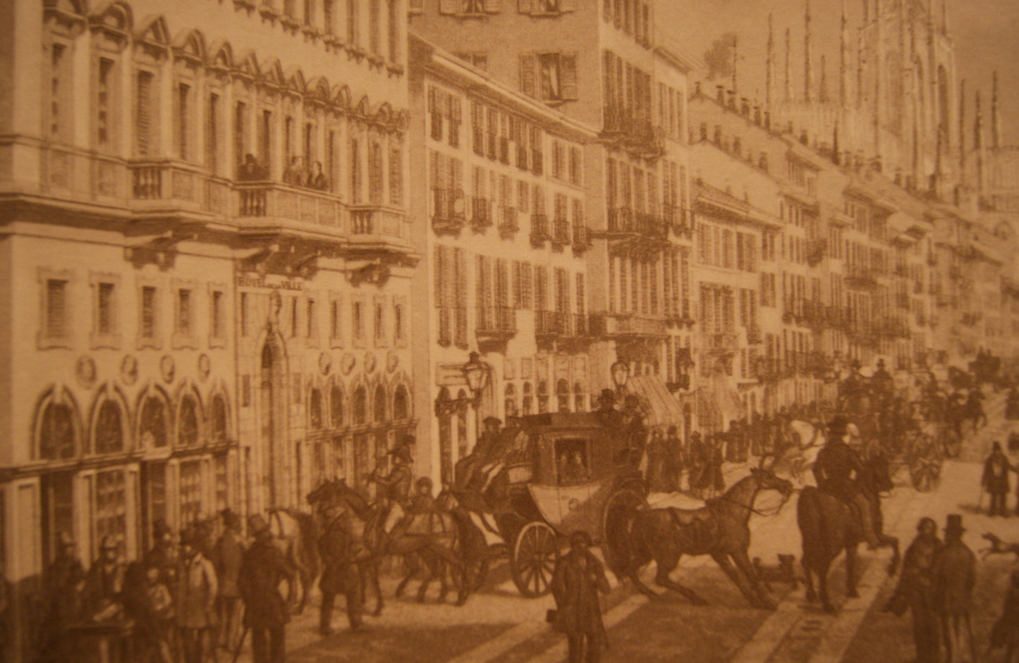 Milano, la Piazza San Carlo - Edizioni Raimondi