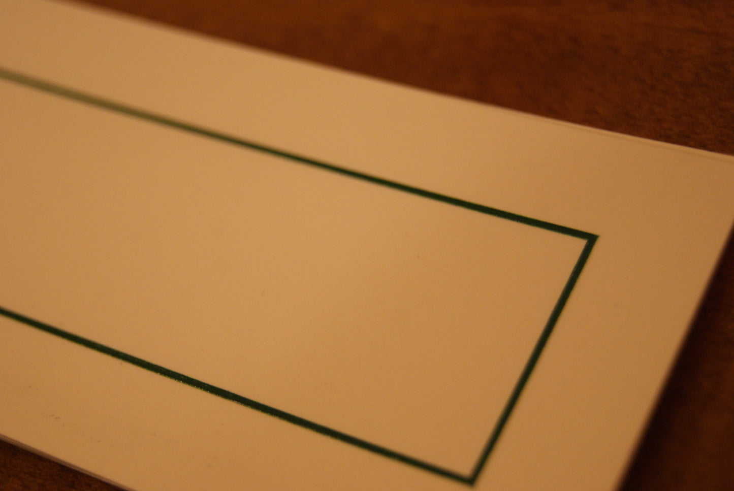 10 Segnaposto con cornice in rilievo - 5 x 10 cm