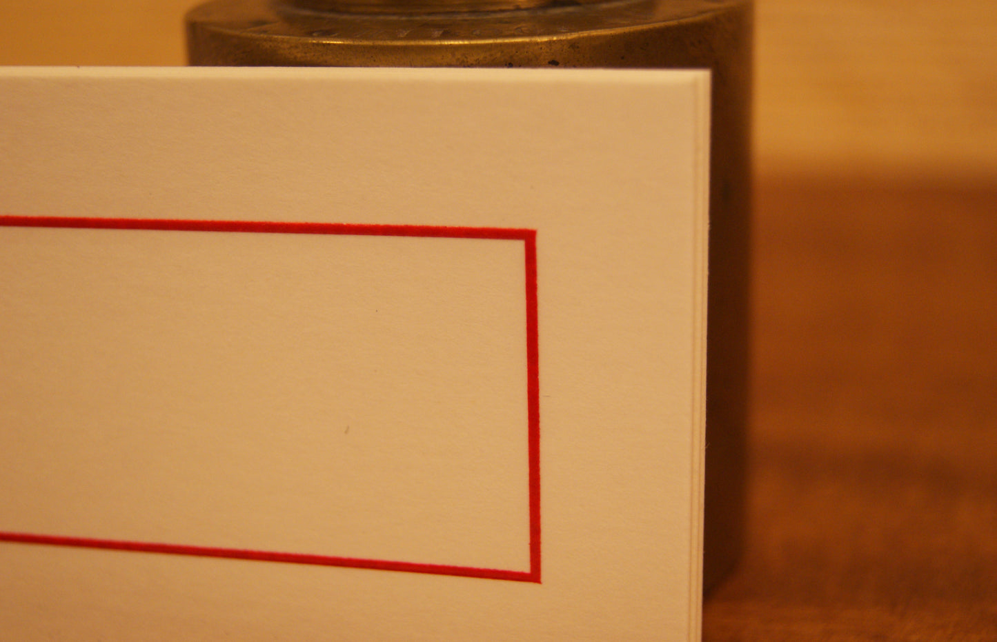 10 Segnaposto con cornice in rilievo - 5 x 10 cm