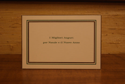 5 Biglietti auguri carattere Romano, con buste - 14 x 9,5 cm