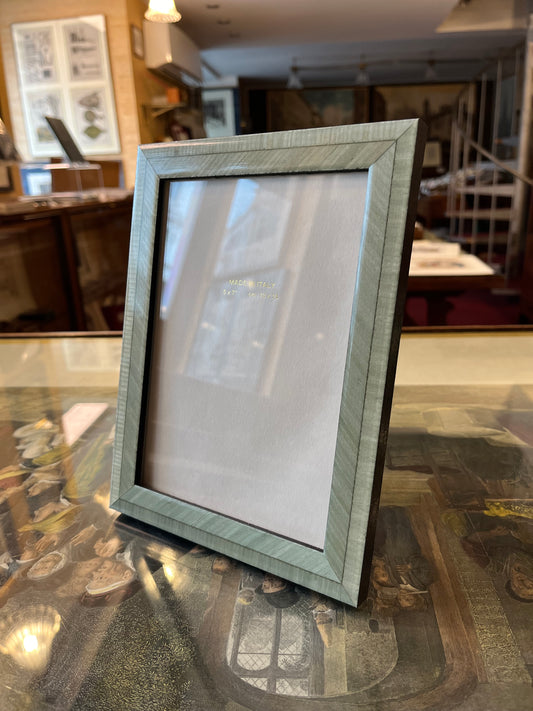 Cronice portafoto, verde salvia - 16,5 x 21,5cm