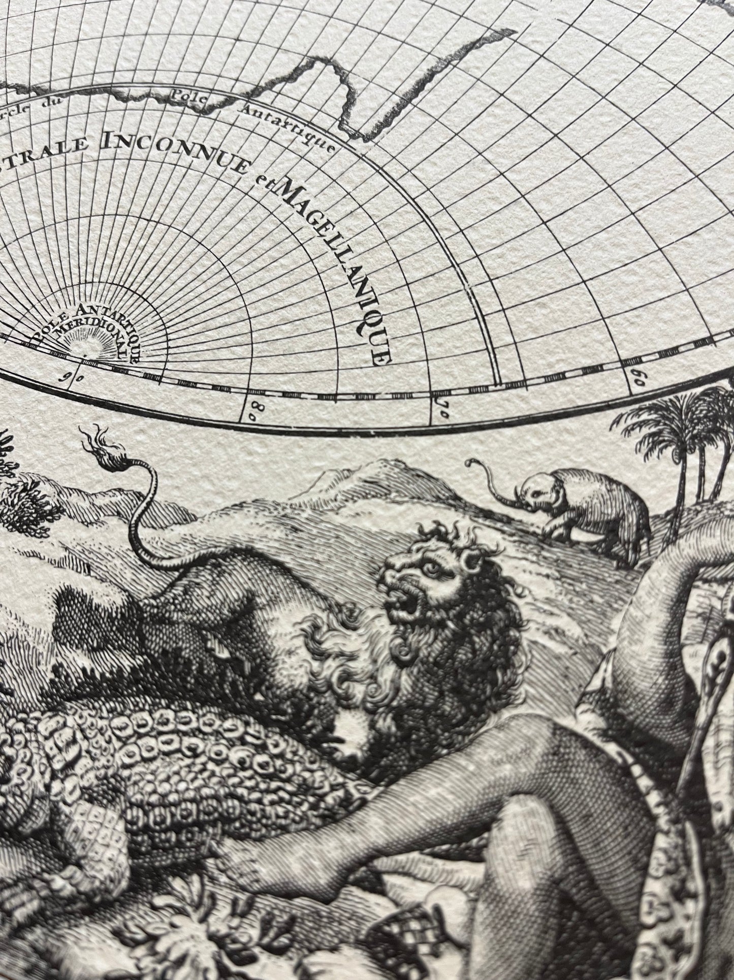 Geografica, globo per il Duca di Borgogna - Ristampa