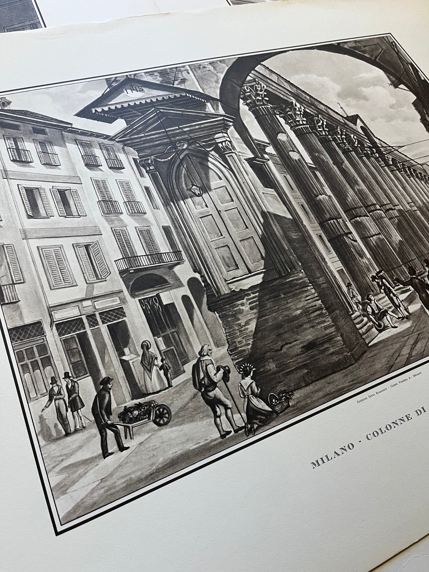 Milano, colonne di San Lorenzo - Edizioni Raimondi