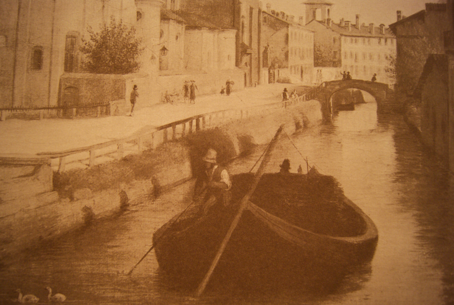 Milano, il Naviglio a San Marco - Edizioni Raimondi