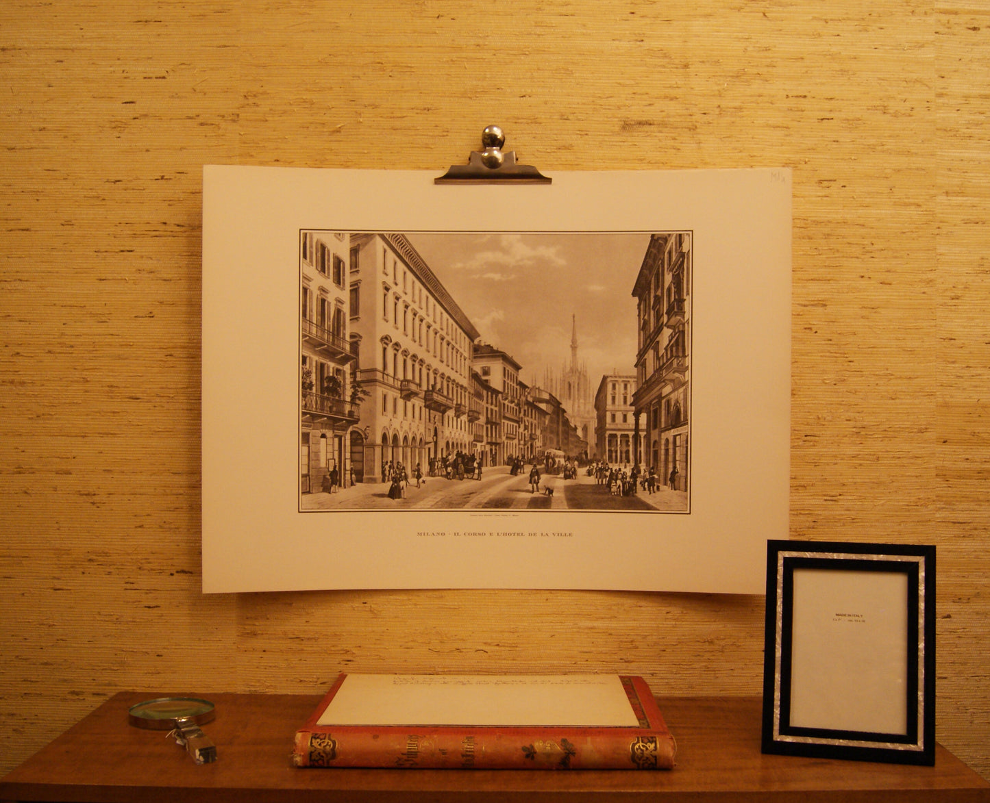 Milano, Il Corso e l'Hotel de la Ville - Edizioni Raimondi