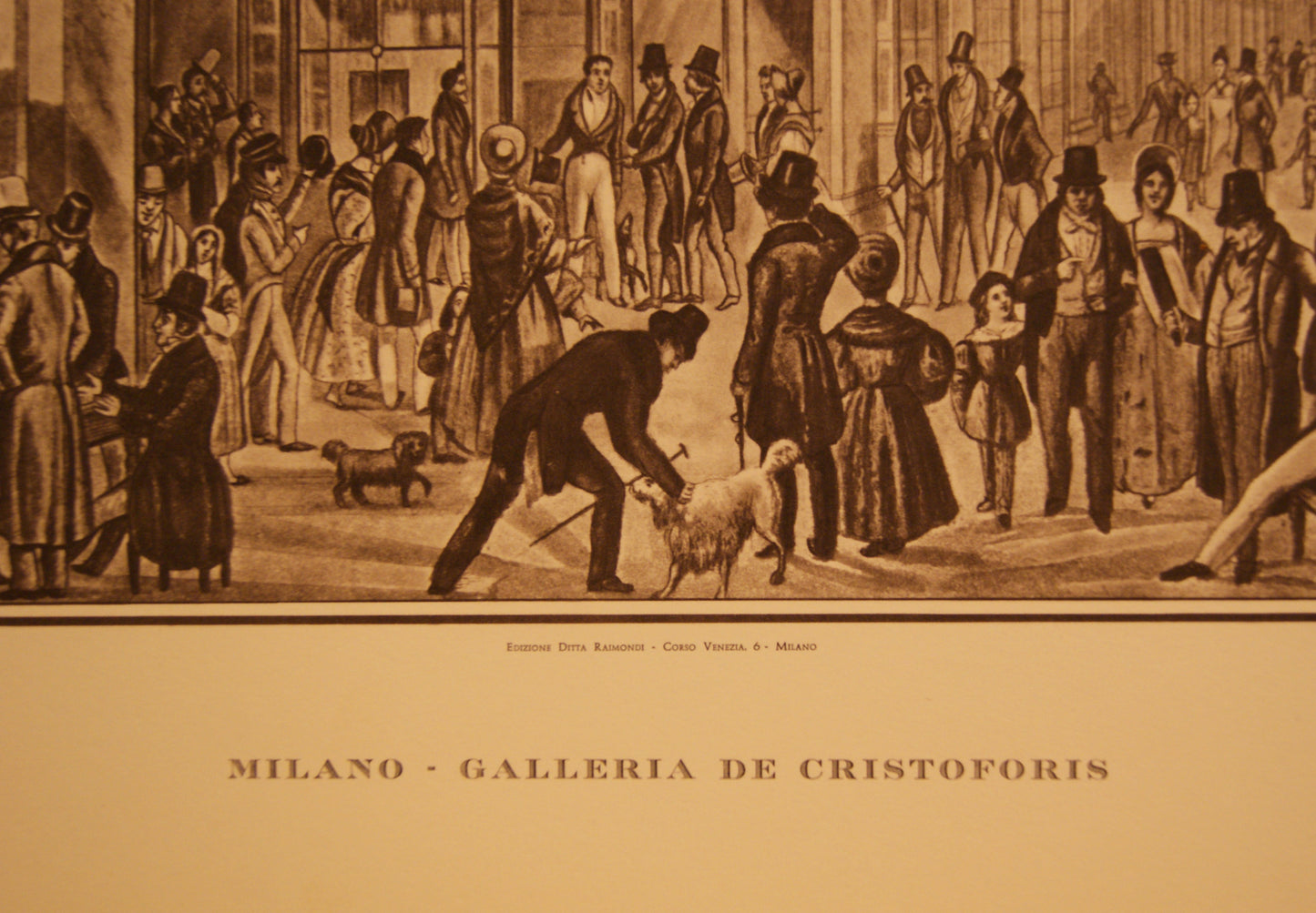 Milano, Galleria de Cristoforis - Edizioni Raimondi