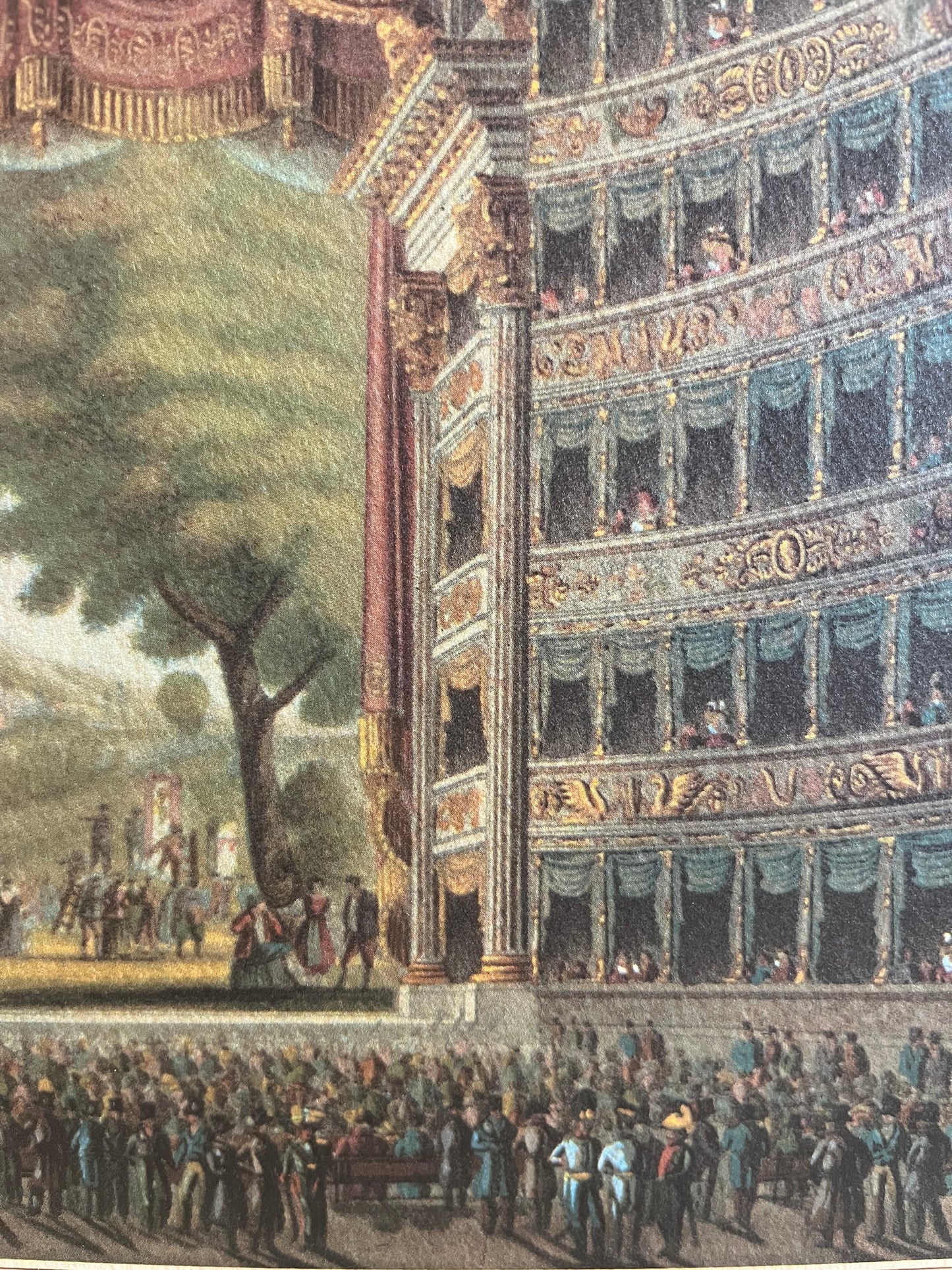 Milano, il Teatro Alla Scala, l'interno - Edizioni Raimondi a colori