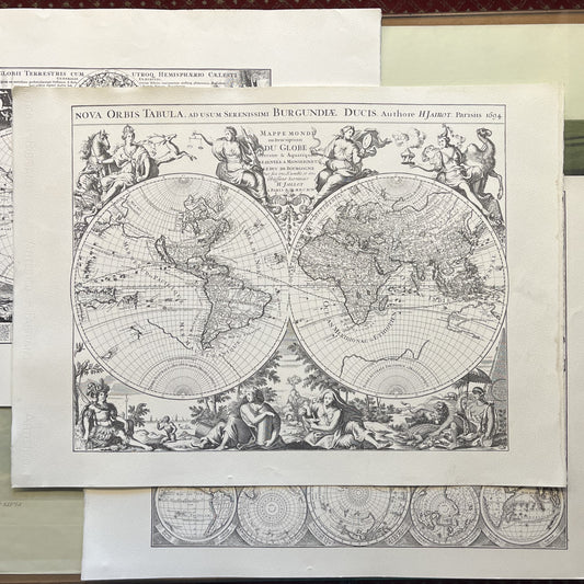 Geografica, globo per il Duca di Borgogna - Ristampa