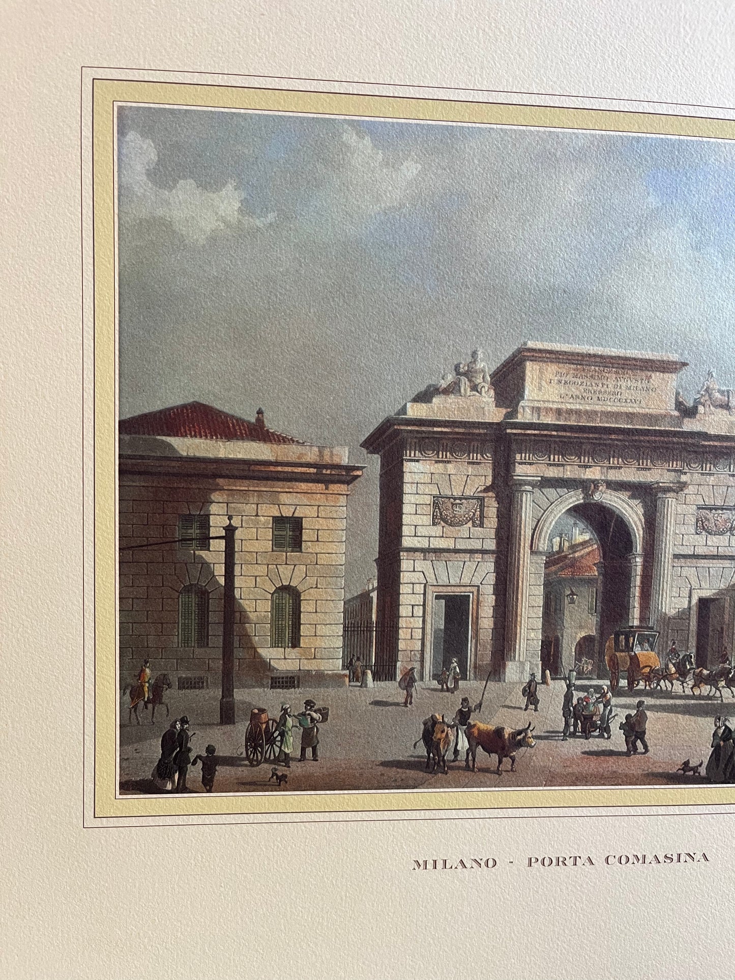 Milano, Porta Comasina - Edizioni Raimondi a colori